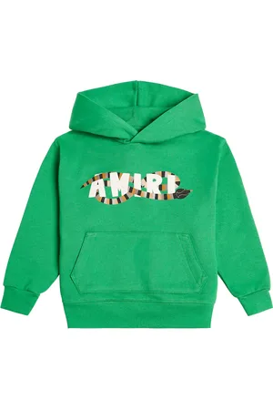 AMIRI Logo cotton jersey hoodie