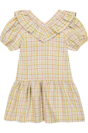 The New Society Constanza checked cotton dress