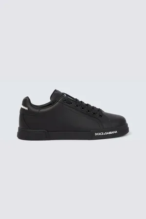 Dolce & Gabbana Logo leather sneakers