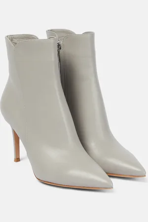 Gianvito Rossi Levy 85 leather ankle boots