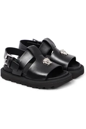 VERSACE La Medusa leather sandals