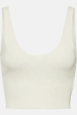 Chloé ChloÃ© Cropped knitted wool top