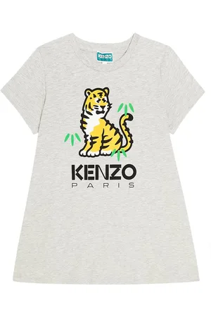 Kenzo Printed cotton jersey T-shirt dress