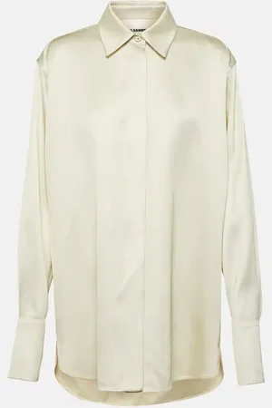 Jil Sander Oversized satin shirt