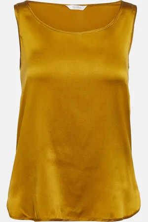 Max Mara Leisure Pan stretch-silk tank top