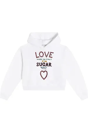 Dolce & Gabbana Embellished cotton hoodie