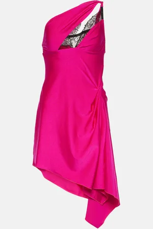 COPERNI Asymmetric one-shoulder minidress