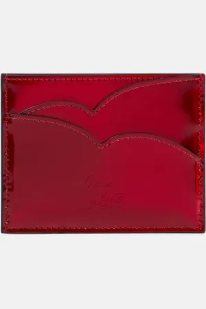 Christian Louboutin Hot Chick patent leather card holder