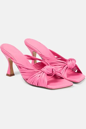 Souliers Martinez Alcala leather mules