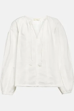 ULLA JOHNSON Juliette cotton blouse