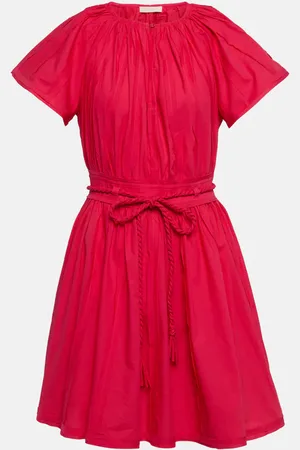 ULLA JOHNSON Jessa cotton poplin minidress