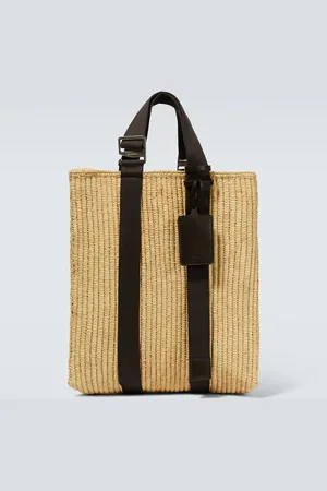 Jacquemus Le Tote Panier raffia tote bag