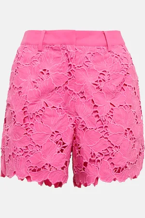 Self-Portrait Floral patterned shorts