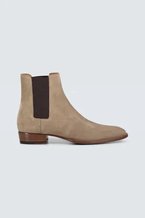 Saint Laurent Wyatt suede Chelsea boots
