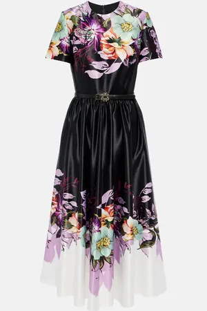 Elie saab Floral midi dress
