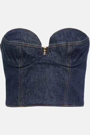 MAGDA BUTRYM Denim bustier