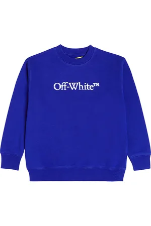 OFF-WHITE Logo cotton jersey sweatshirt