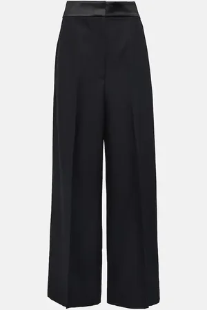 Khaite Banton high-rise wide-leg pants