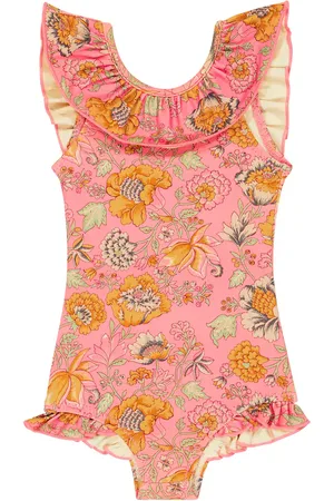 Louise Misha Baby Andrea ruffle-trimmed swimsuit