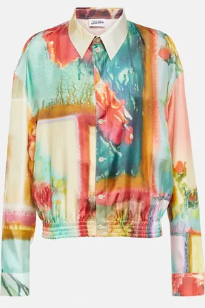 Jean Paul Gaultier Printed silk shirt