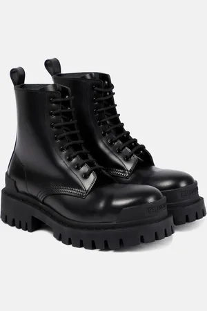 Balenciaga Strike leather ankle boots