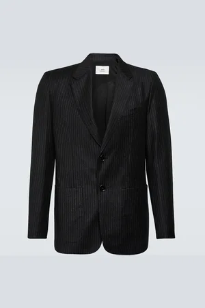 Ami Chalk stripe virgin wool blazer