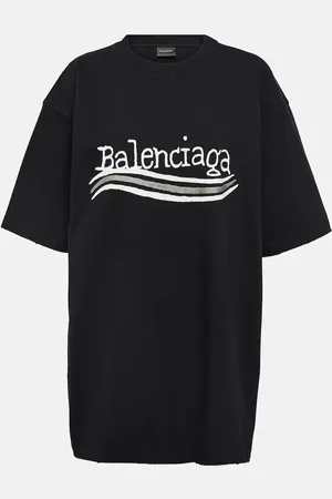 Balenciaga Logo cotton jersey T-shirt