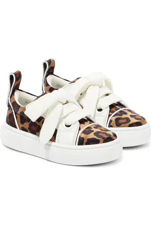 Christian Louboutin Leopard-print low-top sneakers