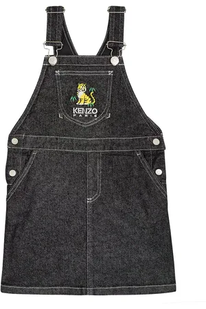 Kenzo Embroidered denim dress