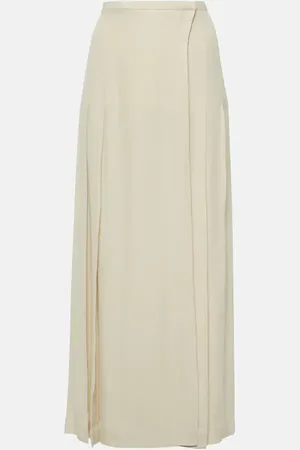 Totême Wrap crÃªpe maxi skirt