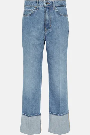 VERONICA BEARD Dylan high-rise straight jeans