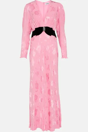 RIXO London Bambi floral embellished maxi dress