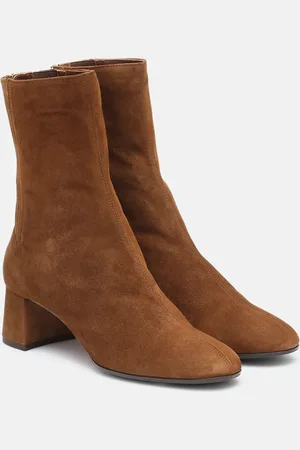 Aquazzura Saint HonorÃ© 50 suede ankle boots