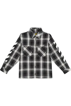 OFF-WHITE Bookish checked flannel shirt