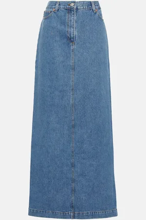 MAGDA BUTRYM Denim maxi skirt