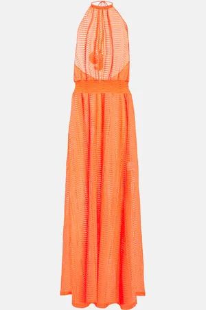 Melissa Odabash Maeva halter-neck maxi dress