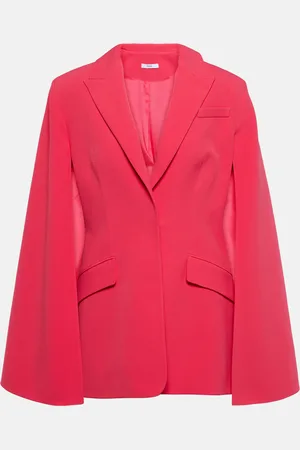 Safiyaa Hadley caped blazer