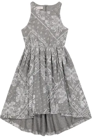 Brunello Cucinelli Paisley dress