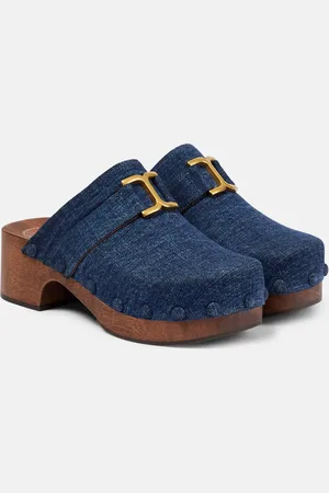 Chloé ChloÃ© Marcie denim clogs
