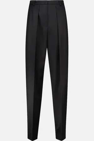 MAGDA BUTRYM High-rise tapered wool pants