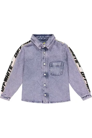 OFF-WHITE Logo denim shirt