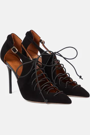 MALONE SOULIERS Montana 100 suede pumps