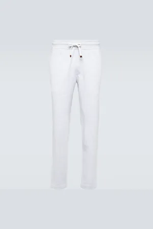 Brunello Cucinelli Cotton-blend sweatpants