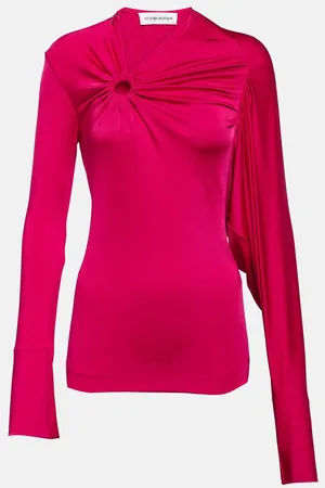Victoria Beckham Gathered jersey top