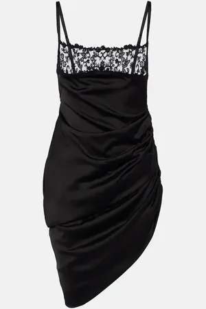 Jacquemus La Saudade brodÃ©e satin minidress