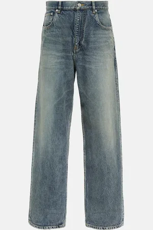 Balenciaga Mid-rise wide-leg jeans