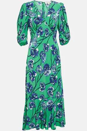 Diane von Furstenberg Tati floral jersey midi dress