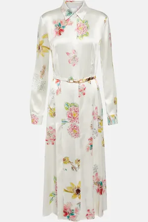 GABRIELA HEARST Jane floral silk midi dress