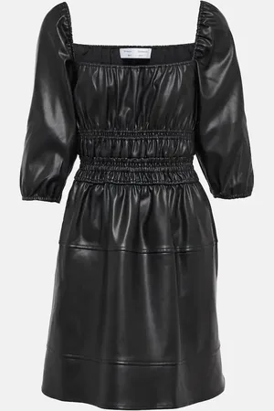 Proenza Schouler White Label faux leather minidress