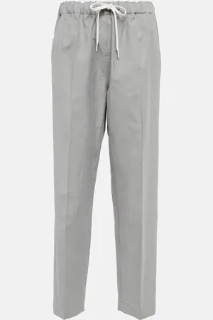 Maison Margiela Cotton and silk pants